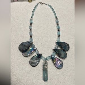 Aquamarine necklace